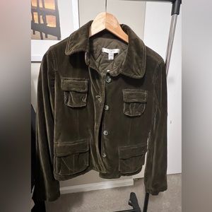 Loft Brown Velvet Jacket